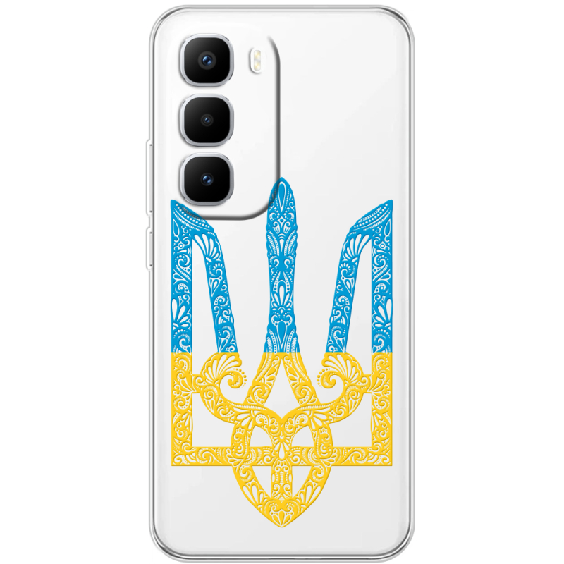 Прозорий чохол BoxFace Infinix Hot 60 Pro Plus Gold Trident