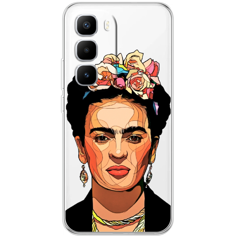 Прозорий чохол BoxFace Infinix Hot 60 Pro Plus Фрида Кало