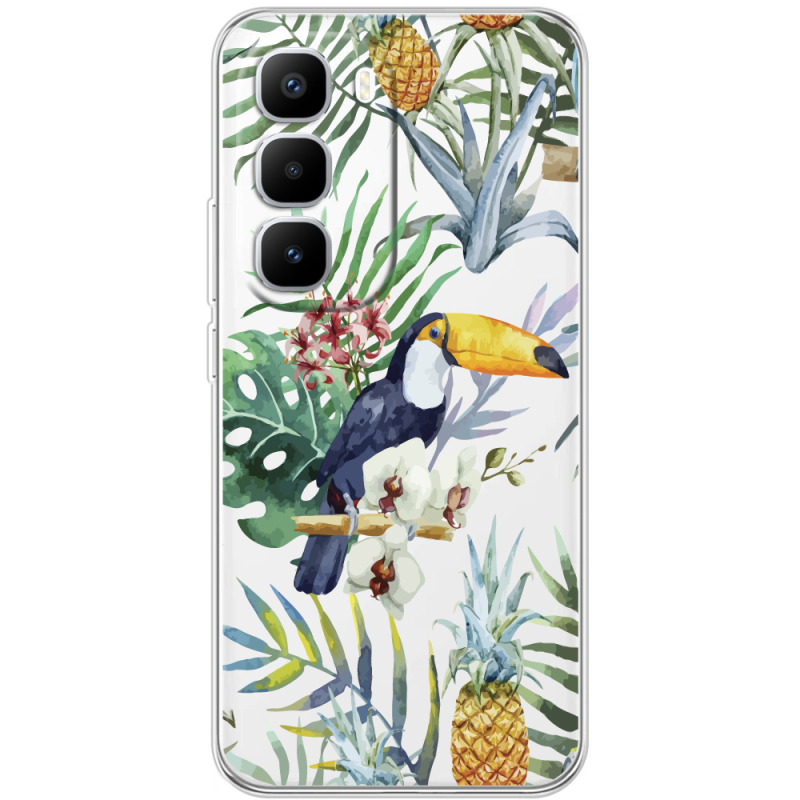 Прозорий чохол BoxFace Infinix Hot 60 Pro Plus Tucan
