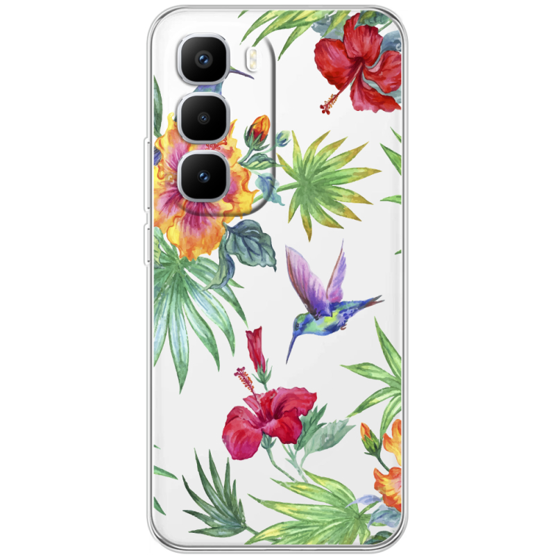 Прозорий чохол BoxFace Infinix Hot 60 Pro Plus Tropical