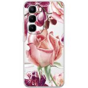 Прозорий чохол BoxFace Infinix Hot 60 Pro Plus Rose