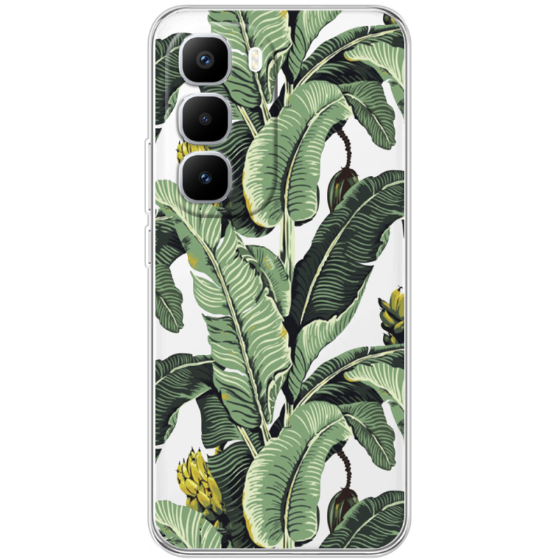 Прозорий чохол BoxFace Infinix Hot 60 Pro Plus Banana Leaves