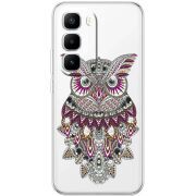 Чохол зі стразами Infinix Hot 60 Pro Plus Owl