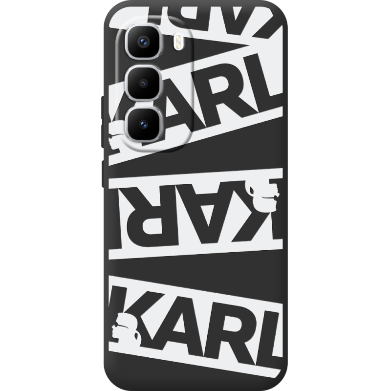 Чорний чохол BoxFace Infinix Hot 60 Pro Plus White Karl