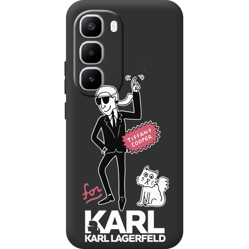 Чорний чохол BoxFace Infinix Hot 60 Pro Plus For Karl