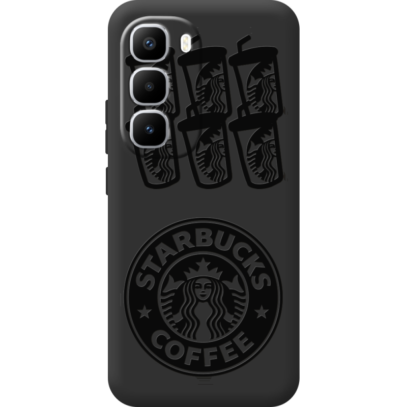 Чорний чохол BoxFace Infinix Hot 60 Pro Plus Black Coffee