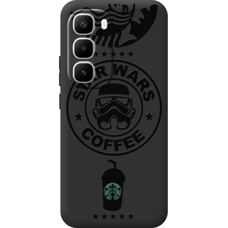 Чорний чохол BoxFace Infinix Hot 60 Pro Plus Dark Coffee