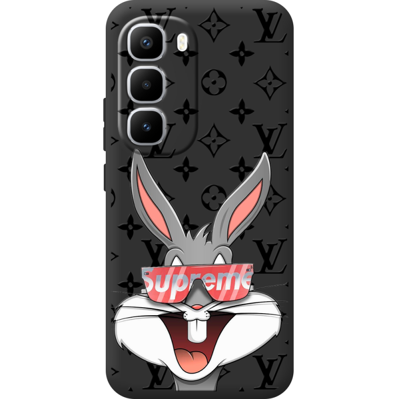 Чорний чохол BoxFace Infinix Hot 60 Pro Plus looney bunny