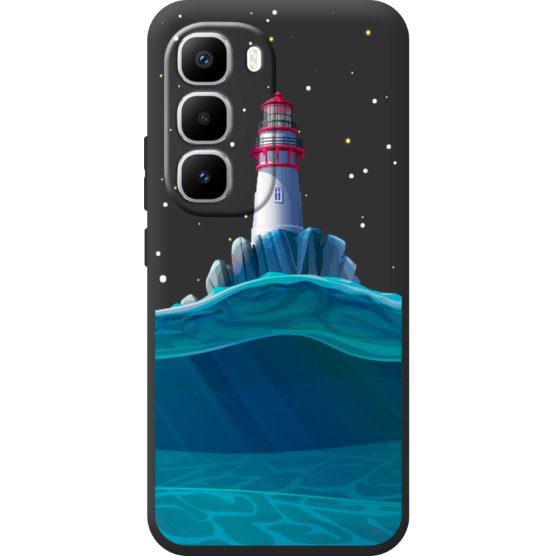 Чорний чохол BoxFace Infinix Hot 60 Pro Plus Lighthouse