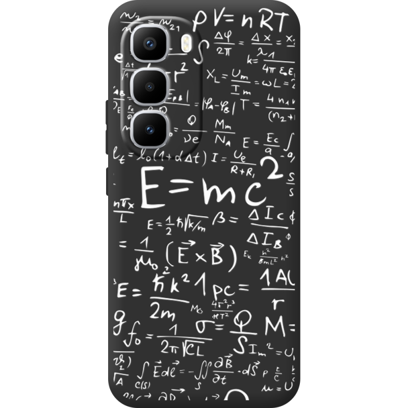 Чорний чохол BoxFace Infinix Hot 60 Pro Plus E=mc2