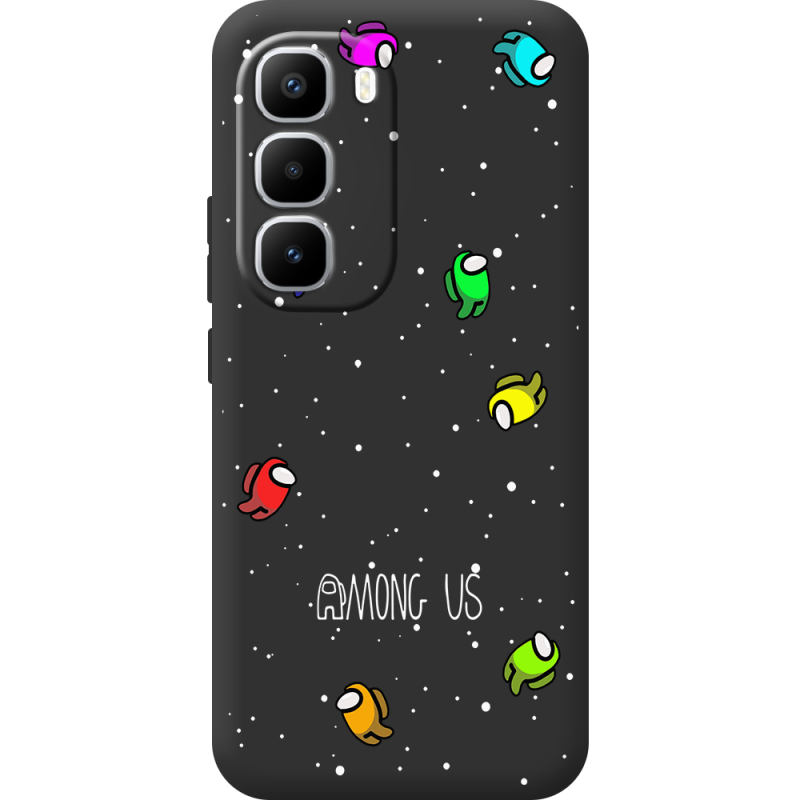 Чорний чохол BoxFace Infinix Hot 60 Pro Plus Among Us Invisible