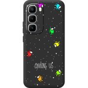 Чорний чохол BoxFace Infinix Hot 60 Pro Plus Among Us Invisible