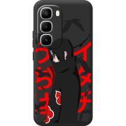 Чорний чохол BoxFace Infinix Hot 60 Pro Plus Учиха Итачи