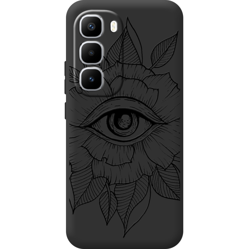 Чорний чохол BoxFace Infinix Hot 60 Pro Plus Eye