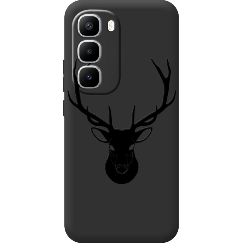 Чорний чохол BoxFace Infinix Hot 60 Pro Plus Deer