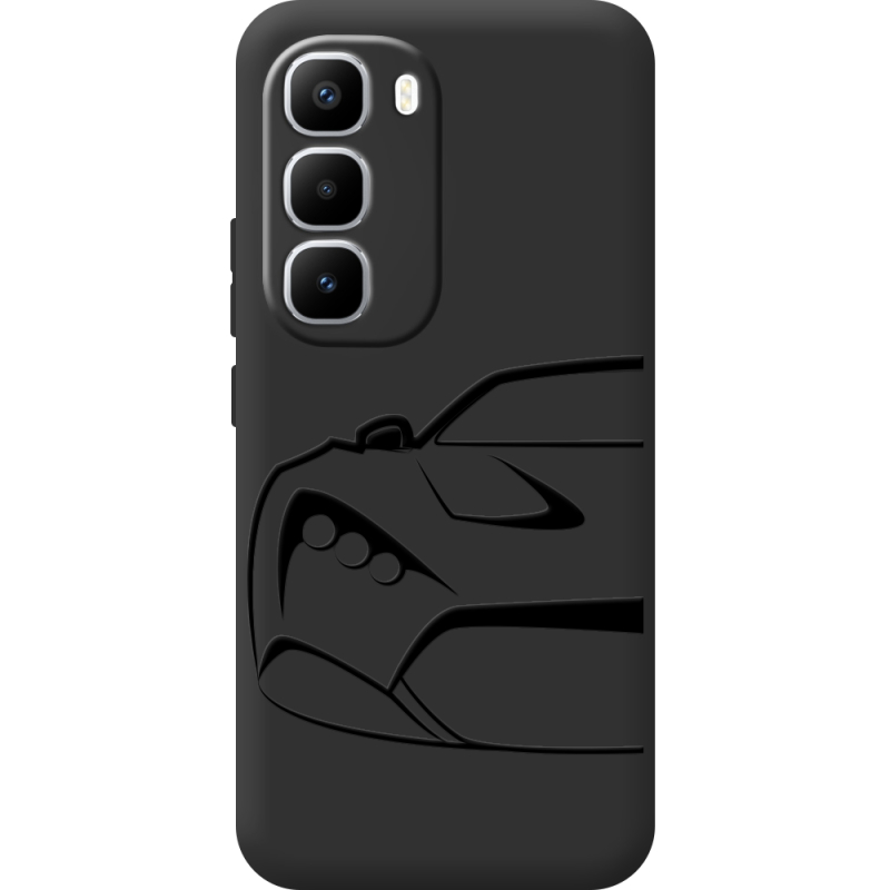 Чорний чохол BoxFace Infinix Hot 60 Pro Plus Sportcar