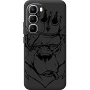 Чорний чохол BoxFace Infinix Hot 60 Pro Plus Bear King