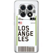 Прозорий чохол BoxFace Poco M8 Ticket Los Angeles