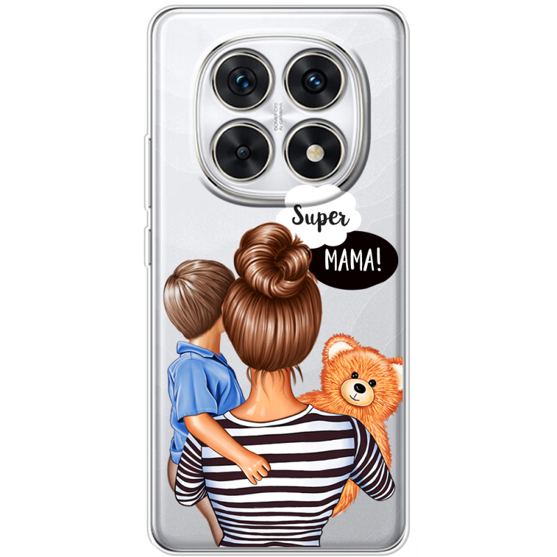 Прозорий чохол BoxFace Poco M8 Super Mama and Son