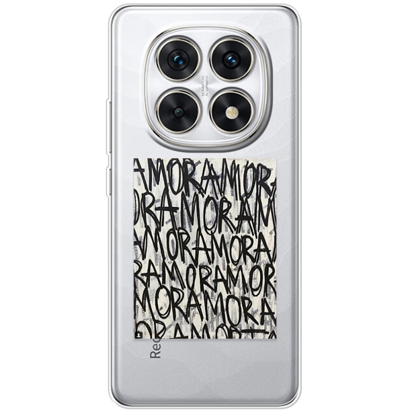 Прозорий чохол BoxFace Poco M8 Amor Amor