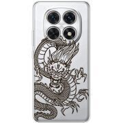 Прозорий чохол BoxFace Poco M8 Chinese Dragon