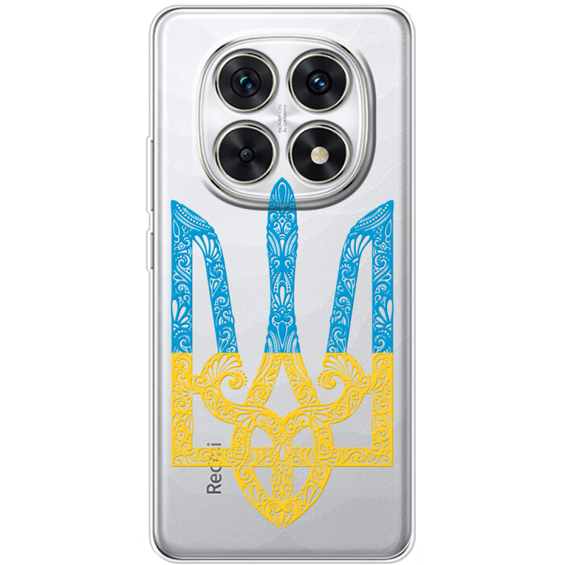 Прозорий чохол BoxFace Poco M8 Gold Trident