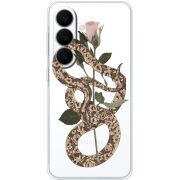 Прозорий чохол BoxFace Samsung Galaxy S26 (S942) Glamor Snake