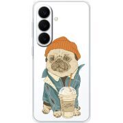 Прозорий чохол BoxFace Samsung Galaxy S26 (S942) Dog Coffeeman