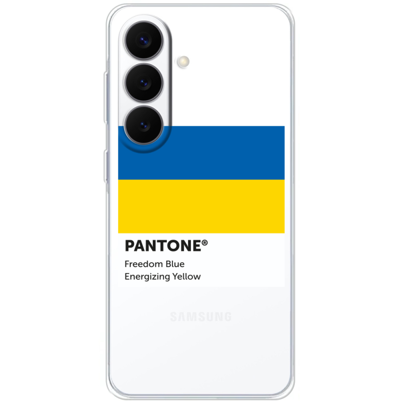 Прозорий чохол BoxFace Samsung Galaxy S26 (S942) Pantone вільний синій