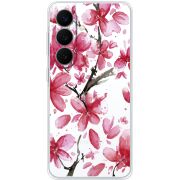 Прозорий чохол BoxFace Samsung Galaxy S26 (S942) Pink Magnolia