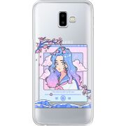 Прозрачный чехол Uprint Samsung J610 Galaxy J6 Plus 2018 The Sakuras Will Cry For You