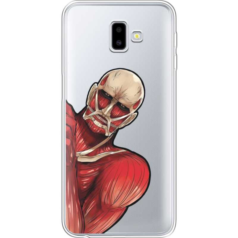 Прозрачный чехол Uprint Samsung J610 Galaxy J6 Plus 2018 Титан