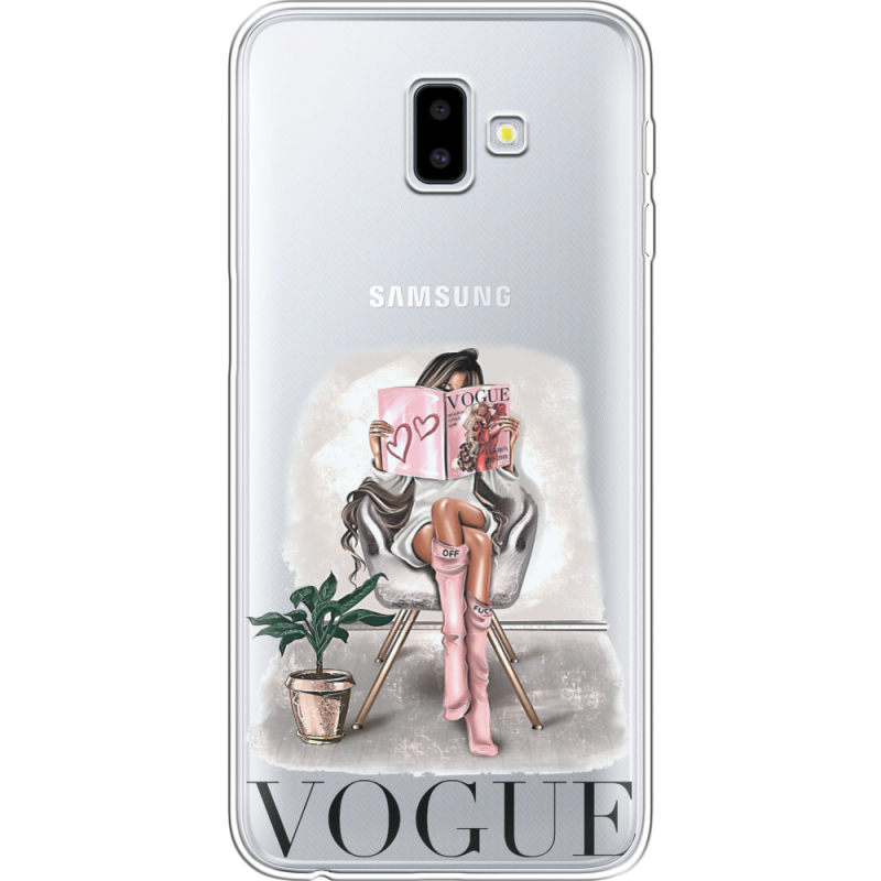 Прозрачный чехол Uprint Samsung J610 Galaxy J6 Plus 2018 VOGUE