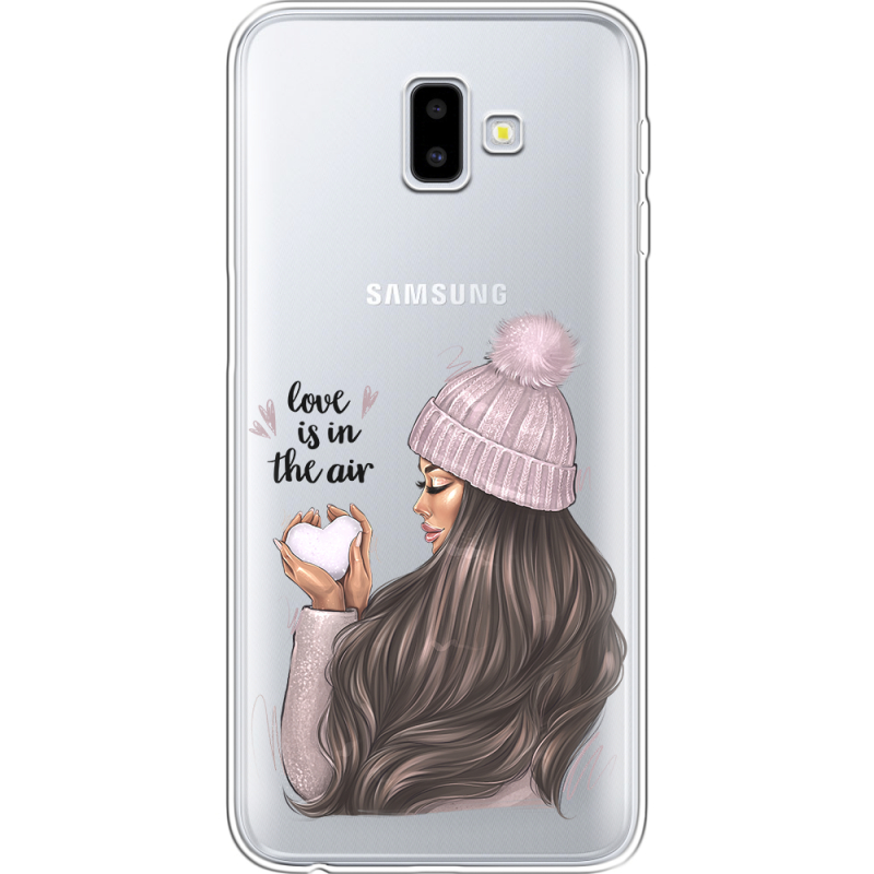 Прозрачный чехол Uprint Samsung J610 Galaxy J6 Plus 2018 love is in the air