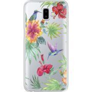 Прозрачный чехол Uprint Samsung J610 Galaxy J6 Plus 2018 Tropical