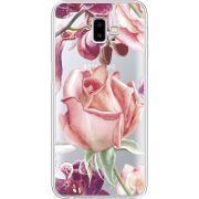 Прозрачный чехол Uprint Samsung J610 Galaxy J6 Plus 2018 Rose