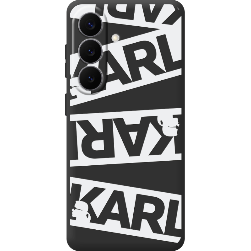 Черный чехол BoxFace Samsung Galaxy S26 (S942) White Karl
