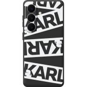Черный чехол BoxFace Samsung Galaxy S26 (S942) White Karl