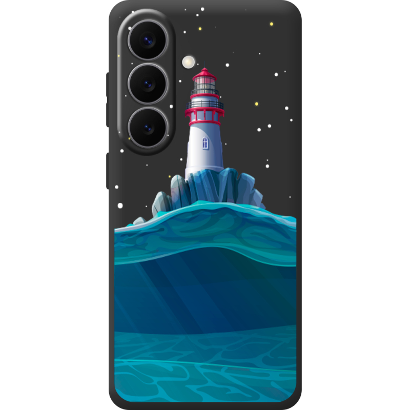 Черный чехол BoxFace Samsung Galaxy S26 (S942) Lighthouse