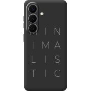 Черный чехол BoxFace Samsung Galaxy S26 (S942) Minimalistic