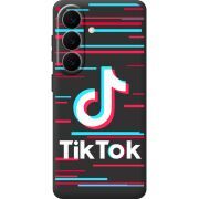 Черный чехол BoxFace Samsung Galaxy S26 (S942) Tik Tok