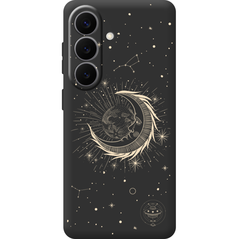 Черный чехол BoxFace Samsung Galaxy S26 (S942) Moon