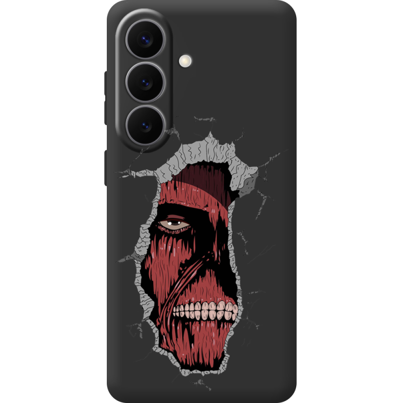 Черный чехол BoxFace Samsung Galaxy S26 (S942) Нападение на Титана