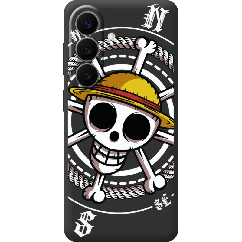 Черный чехол BoxFace Samsung Galaxy S26 (S942) One Piece Компас