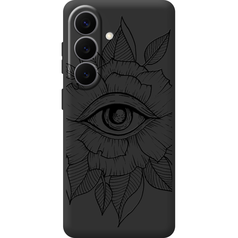 Черный чехол BoxFace Samsung Galaxy S26 (S942) Eye