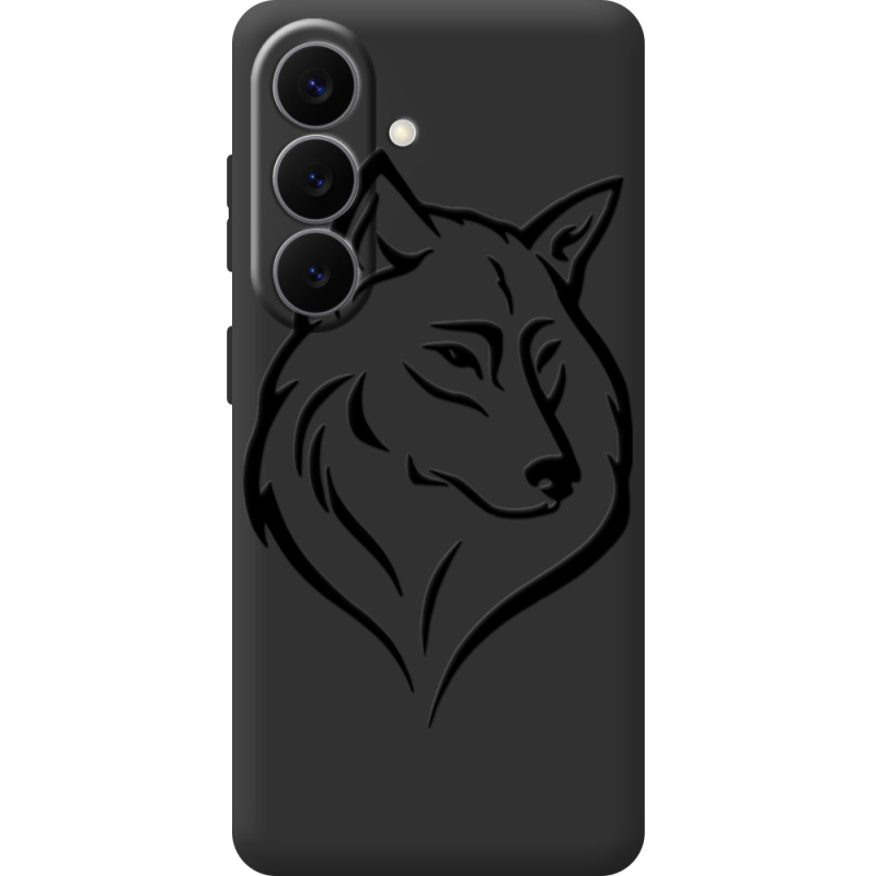 Черный чехол BoxFace Samsung Galaxy S26 (S942) Wolf
