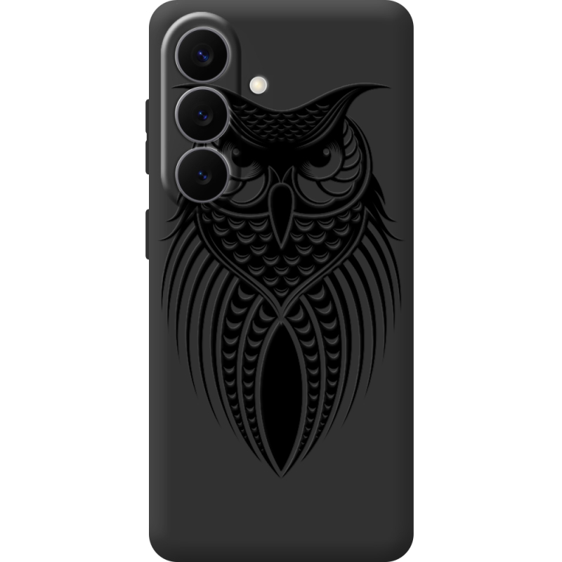 Черный чехол BoxFace Samsung Galaxy S26 (S942) Owl