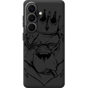 Черный чехол BoxFace Samsung Galaxy S26 (S942) Bear King