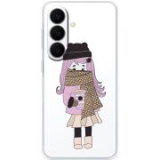Прозорий чохол BoxFace Samsung Galaxy S26 Plus (S947) Winter Morning Girl