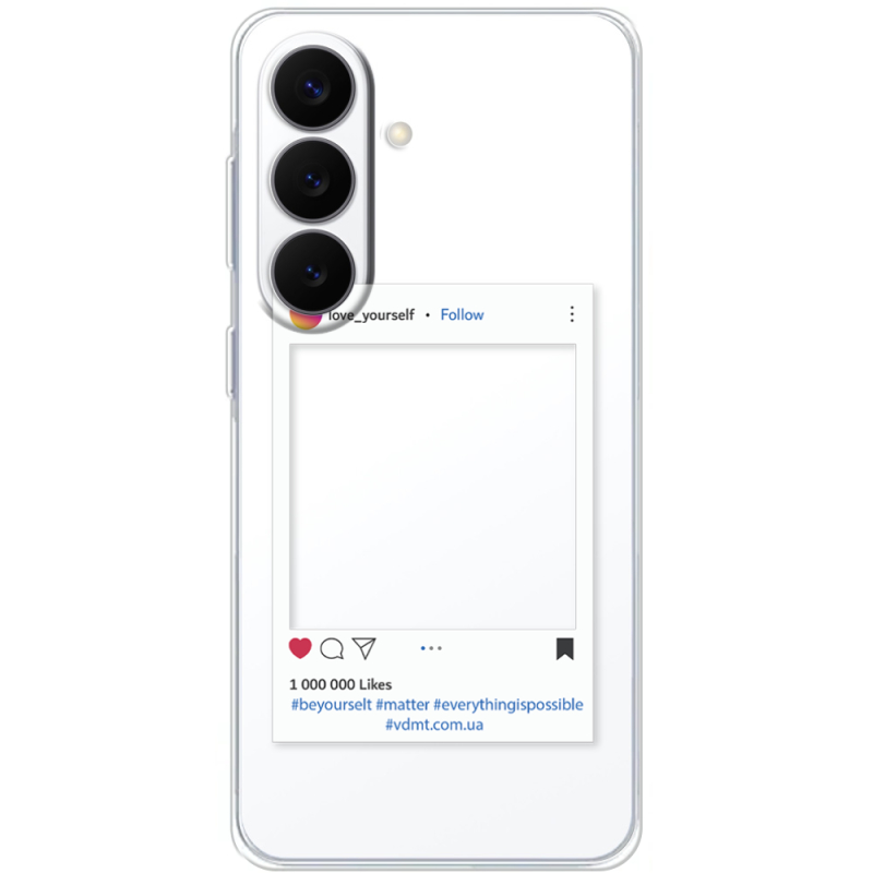 Прозорий чохол BoxFace Samsung Galaxy S26 Plus (S947) Insta